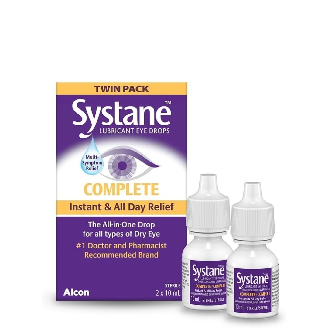 Systane Complete Lubricant Eye Drops 2x10ml