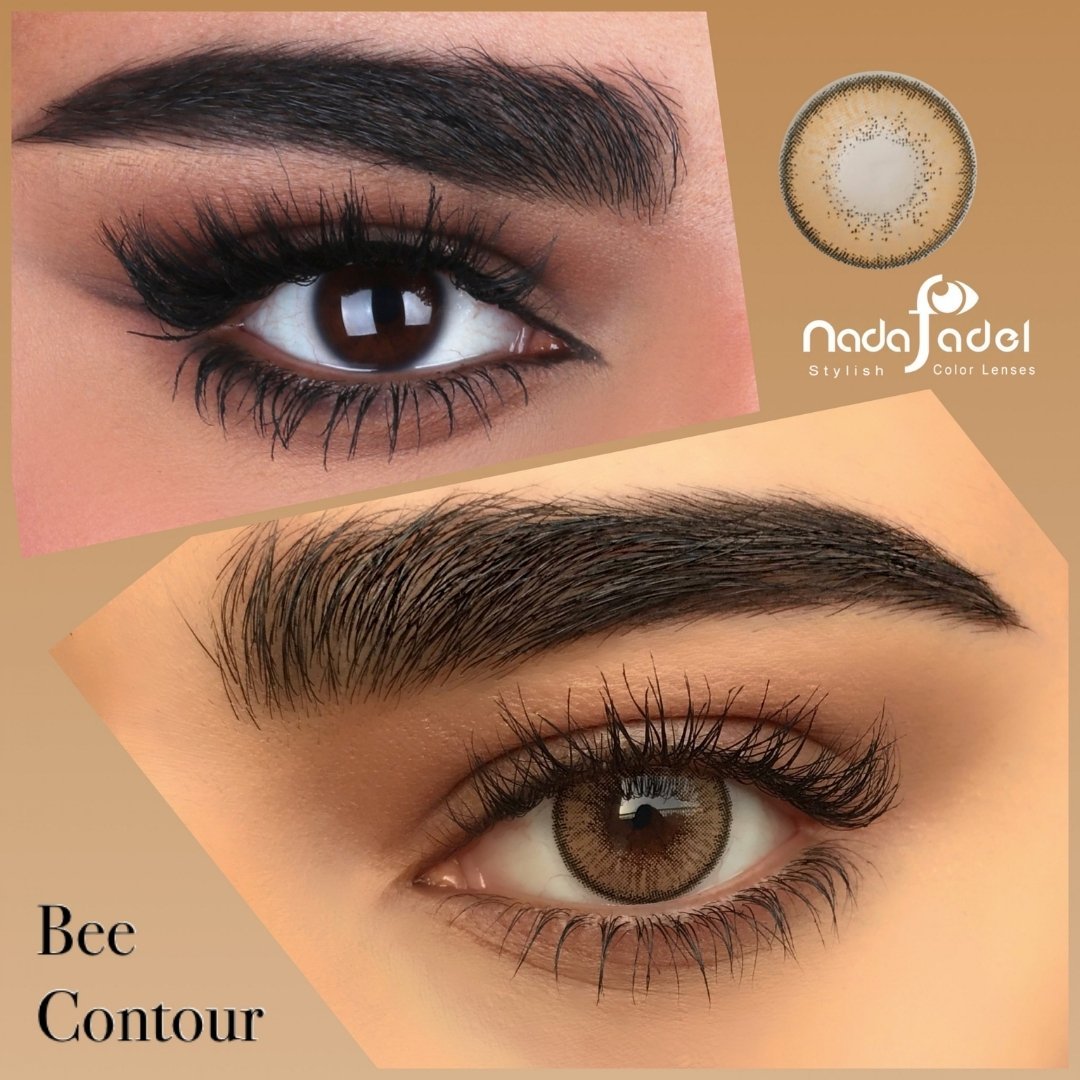 Nada Fadel Color Contact Lens- Bee Contour